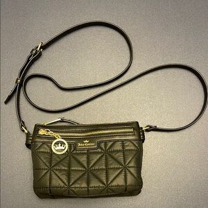 Juicy Couture Quilted Black Crossbody Bag